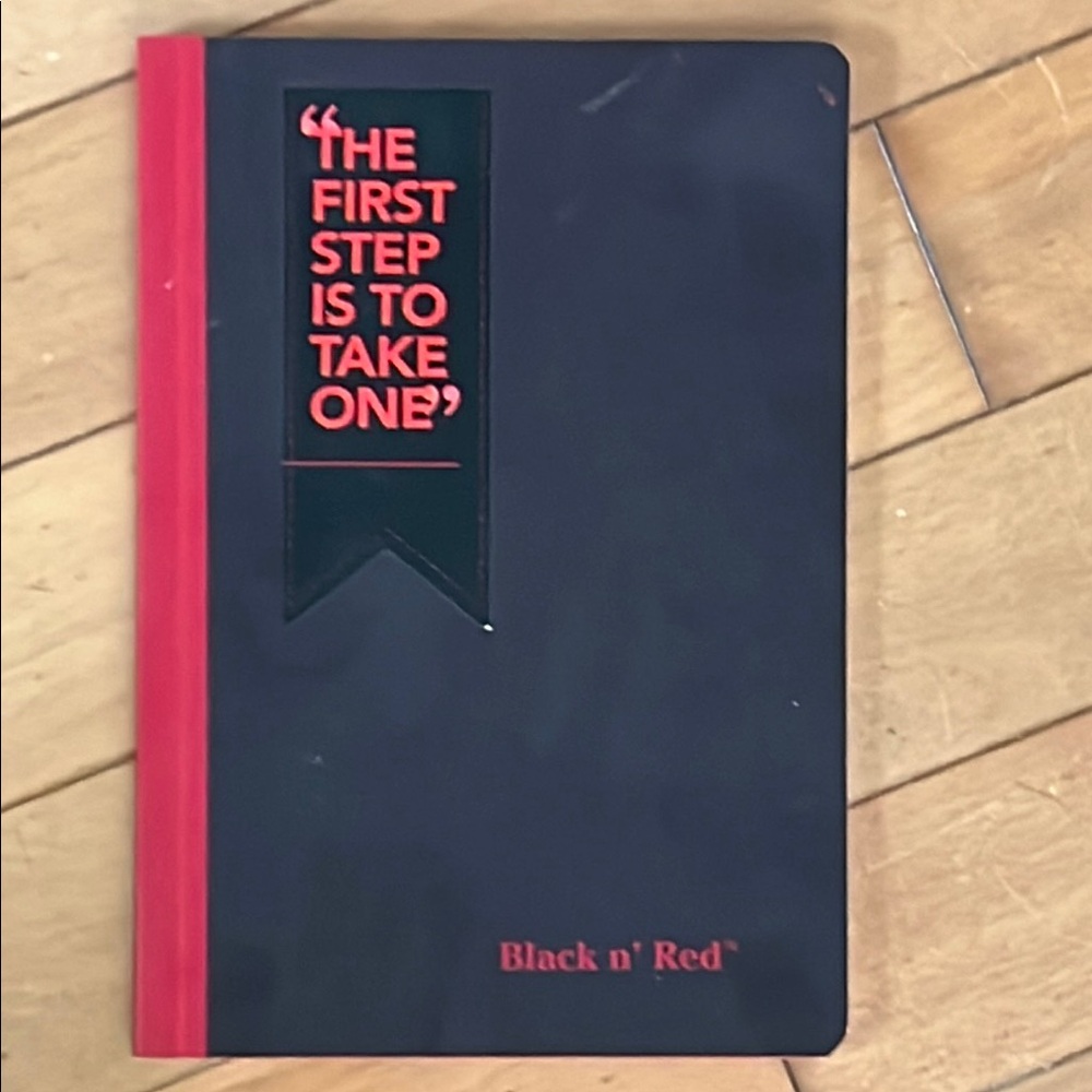 Black and Red Notebook